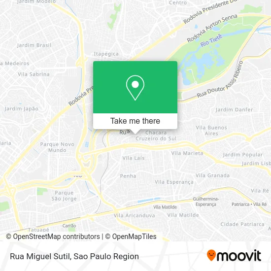 Rua Miguel Sutil map