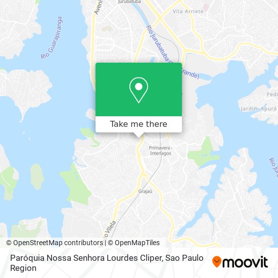 Paróquia Nossa Senhora Lourdes Cliper map