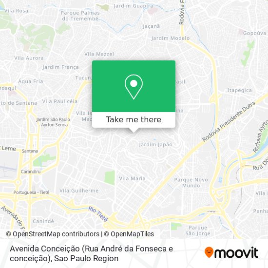 Avenida Conceição (Rua André da Fonseca e conceição) map