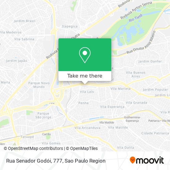 Rua Senador Godói, 777 map