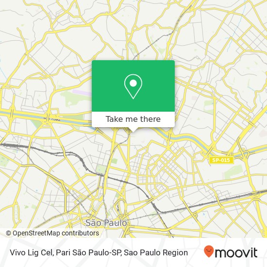 Mapa Vivo Lig Cel, Pari São Paulo-SP