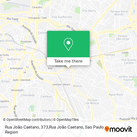 Rua João Caetano, 373,Rua João Caetano map