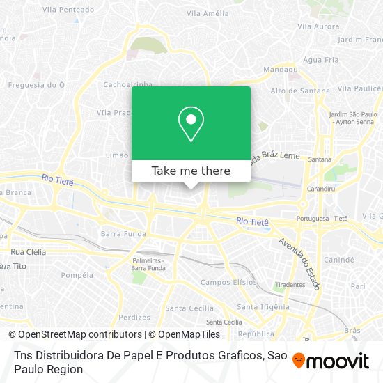 Tns Distribuidora De Papel E Produtos Graficos map