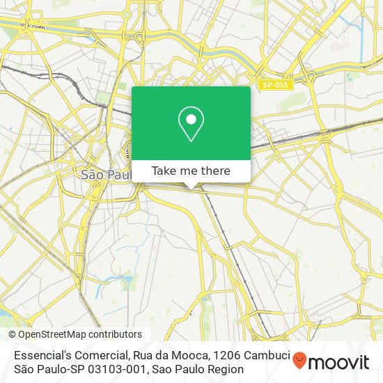 Essencial's Comercial, Rua da Mooca, 1206 Cambuci São Paulo-SP 03103-001 map