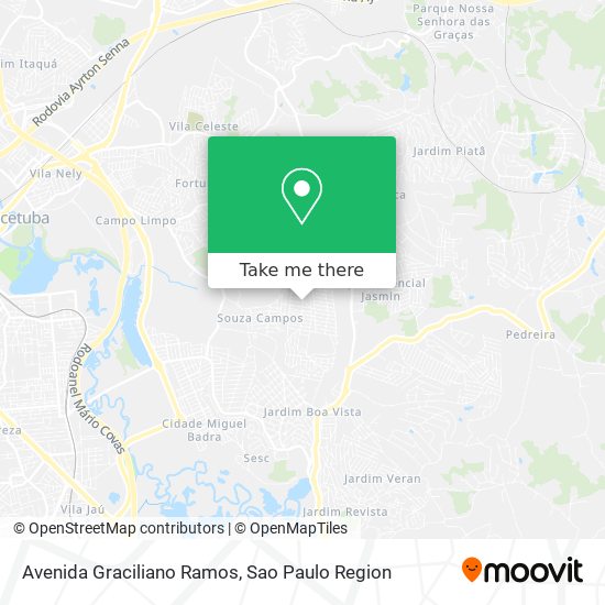 Avenida Graciliano Ramos map