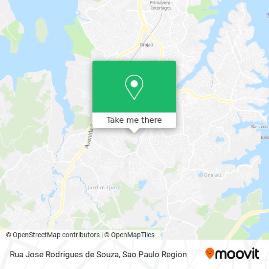 Rua Jose Rodrigues de Souza map