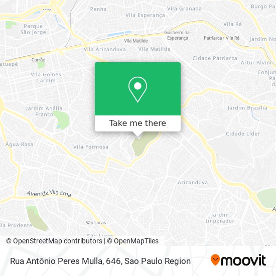 Rua Antônio Peres Mulla, 646 map