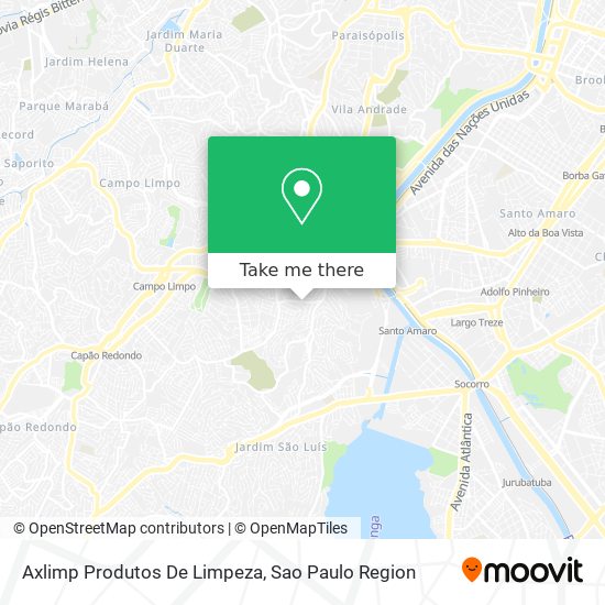 Mapa Axlimp Produtos De Limpeza