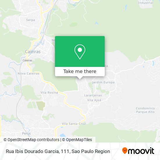 Rua Ibis Dourado Garcia, 111 map