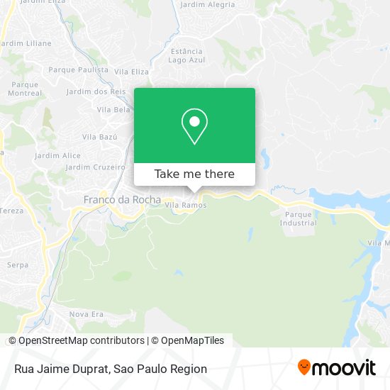 Rua Jaime Duprat map