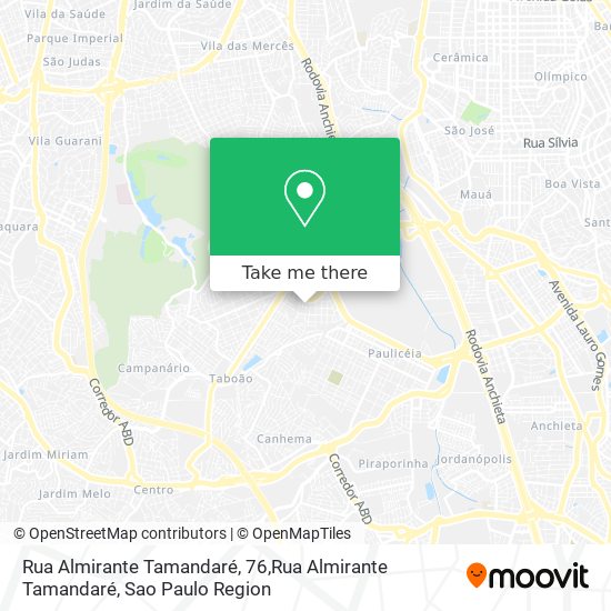 Rua Almirante Tamandaré, 76,Rua Almirante Tamandaré map