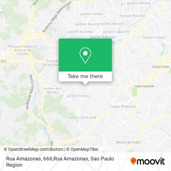 Rua Amazonas, 666,Rua Amazonas map