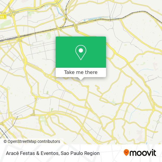 Aracê Festas & Eventos map