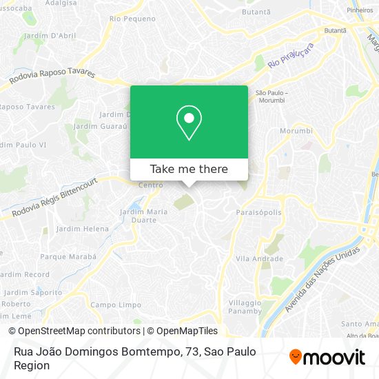 Rua João Domingos Bomtempo, 73 map