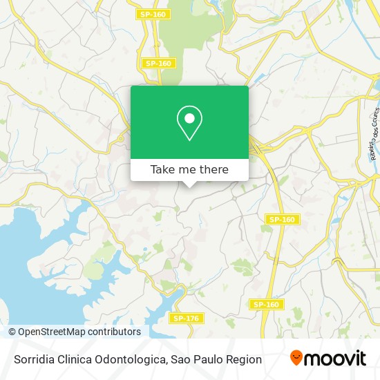 Sorridia Clinica Odontologica map