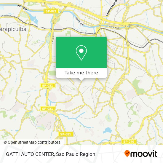 GATTI AUTO CENTER map