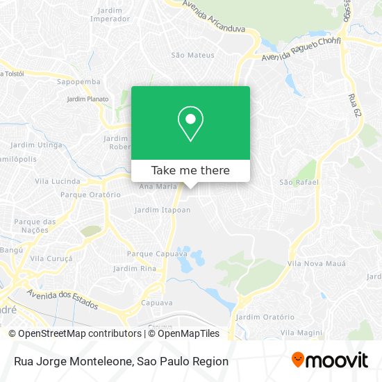 Rua Jorge Monteleone map