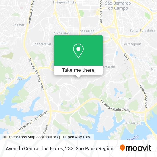 Avenida Central das Flores, 232 map