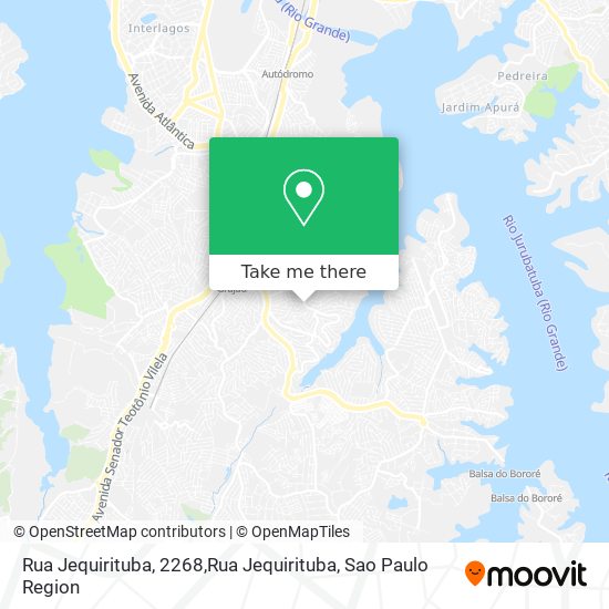 Rua Jequirituba, 2268,Rua Jequirituba map