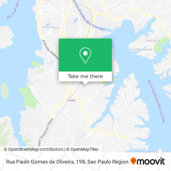 Rua Paulo Gomes de Oliveira, 198 map