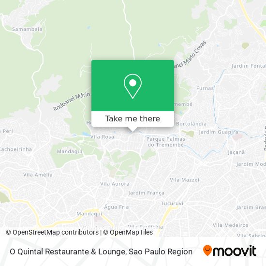 O Quintal Restaurante & Lounge map