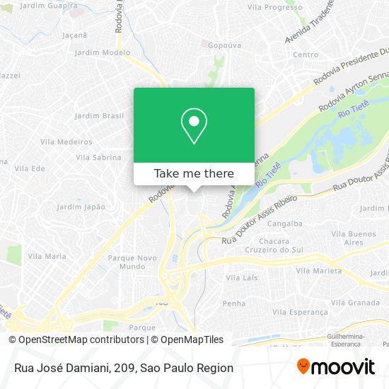 Rua José Damiani, 209 map