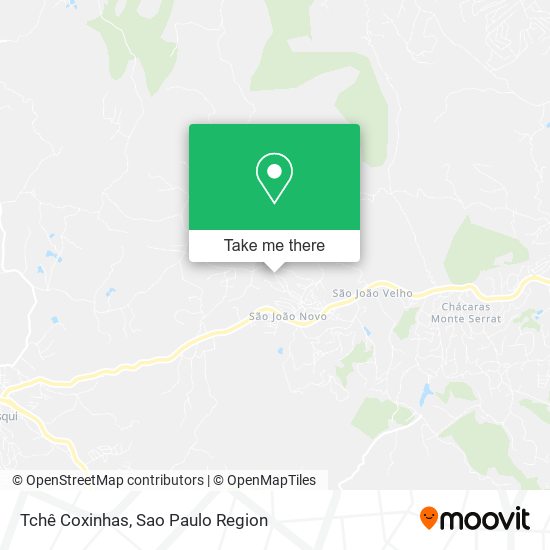 Tchê Coxinhas map