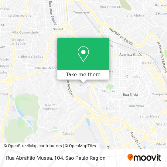 Mapa Rua Abrahão Mussa, 104