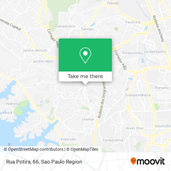 Rua Potira, 66 map