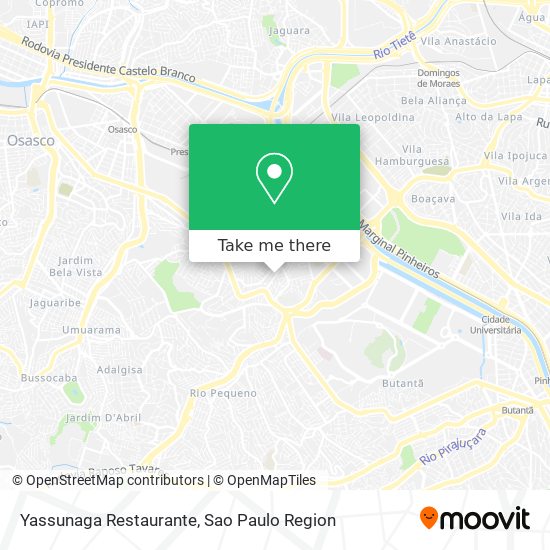 Yassunaga Restaurante map