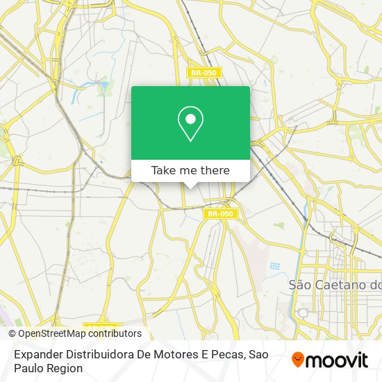 Expander Distribuidora De Motores E Pecas map