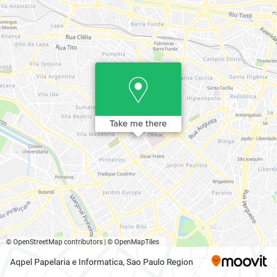 Aqpel Papelaria e Informatica map