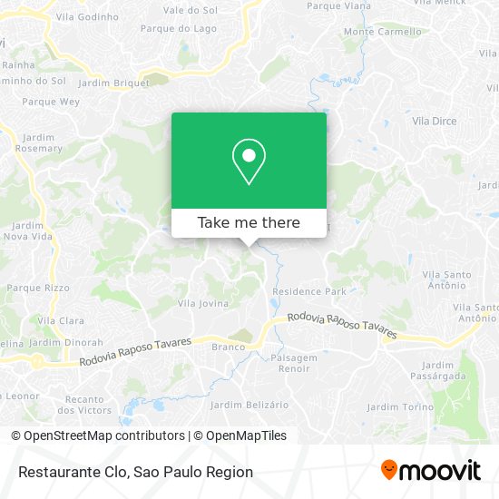 Restaurante Clo map