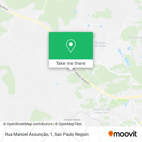 Rua Manoel Assunção, 1 map
