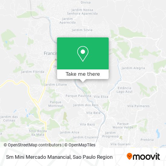 Sm Mini Mercado Manancial map
