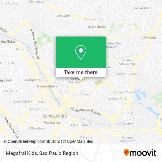 Mapa Megafral Kids
