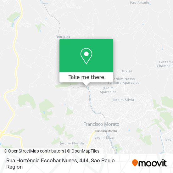 Rua Hortência Escobar Nunes, 444 map