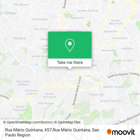 Rua Mário Quintana, 457,Rua Mário Quintana map