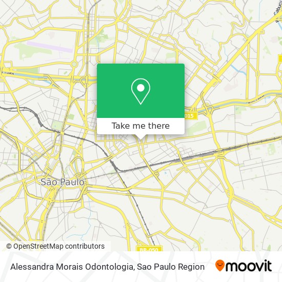 Alessandra Morais Odontologia map