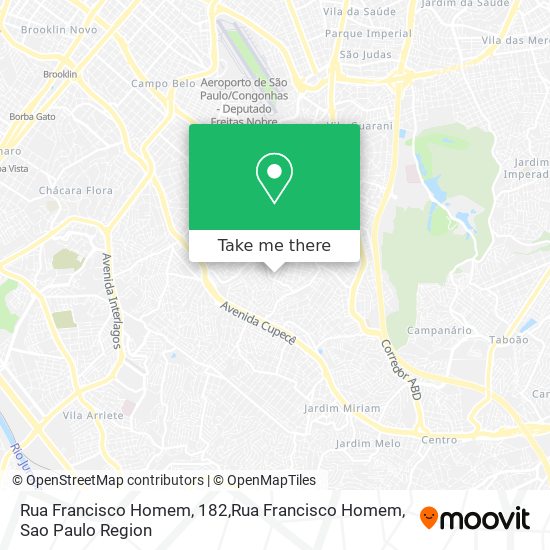 Mapa Rua Francisco Homem, 182,Rua Francisco Homem