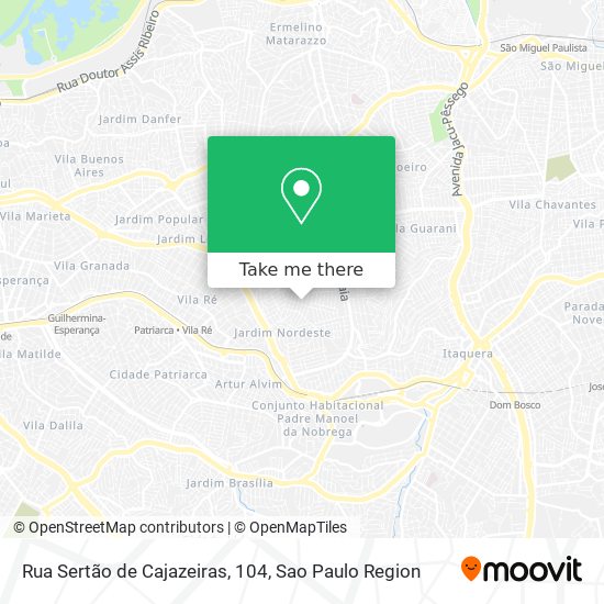 Rua Sertão de Cajazeiras, 104 map