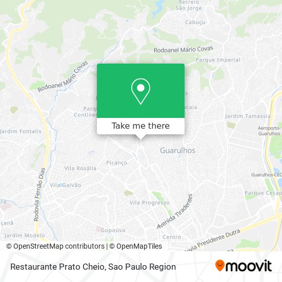 Restaurante Prato Cheio map