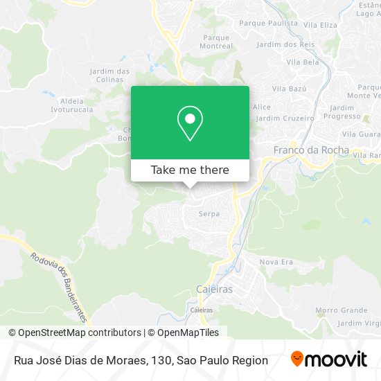 Rua José Dias de Moraes, 130 map