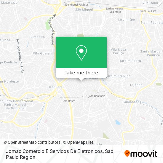 Jomac Comercio E Servicos De Eletronicos map