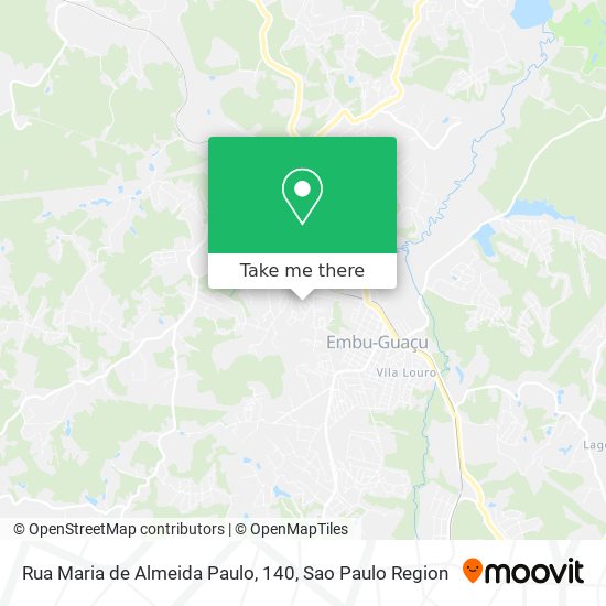 Rua Maria de Almeida Paulo, 140 map