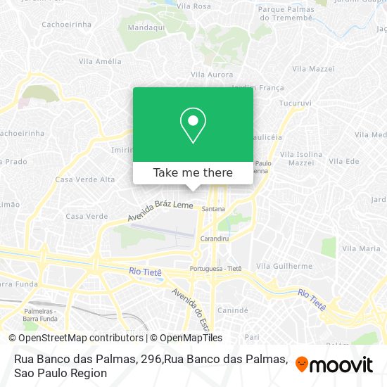 Rua Banco das Palmas, 296,Rua Banco das Palmas map