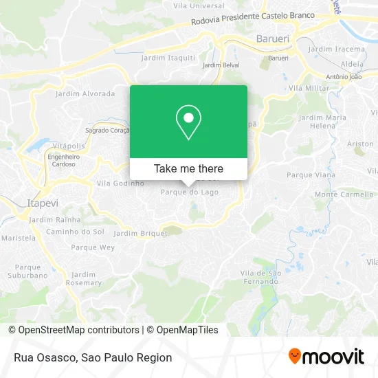 Rua Osasco map