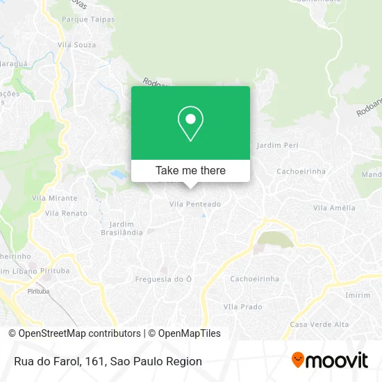 Rua do Farol, 161 map