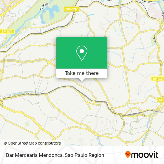 Bar Mercearia Mendonca map