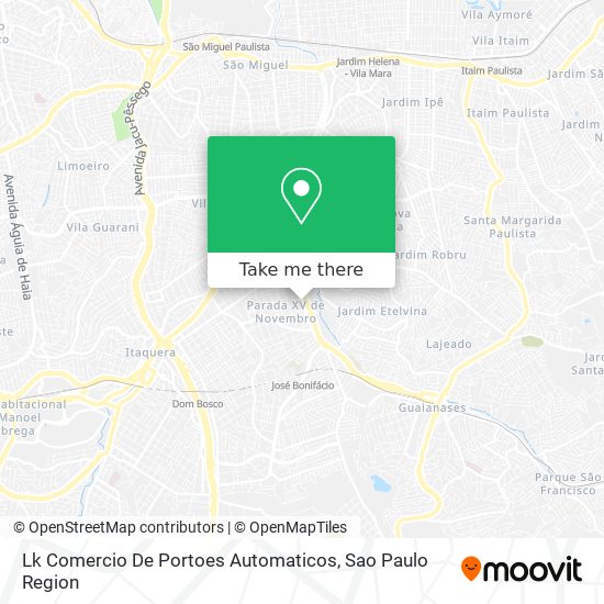 Lk Comercio De Portoes Automaticos map